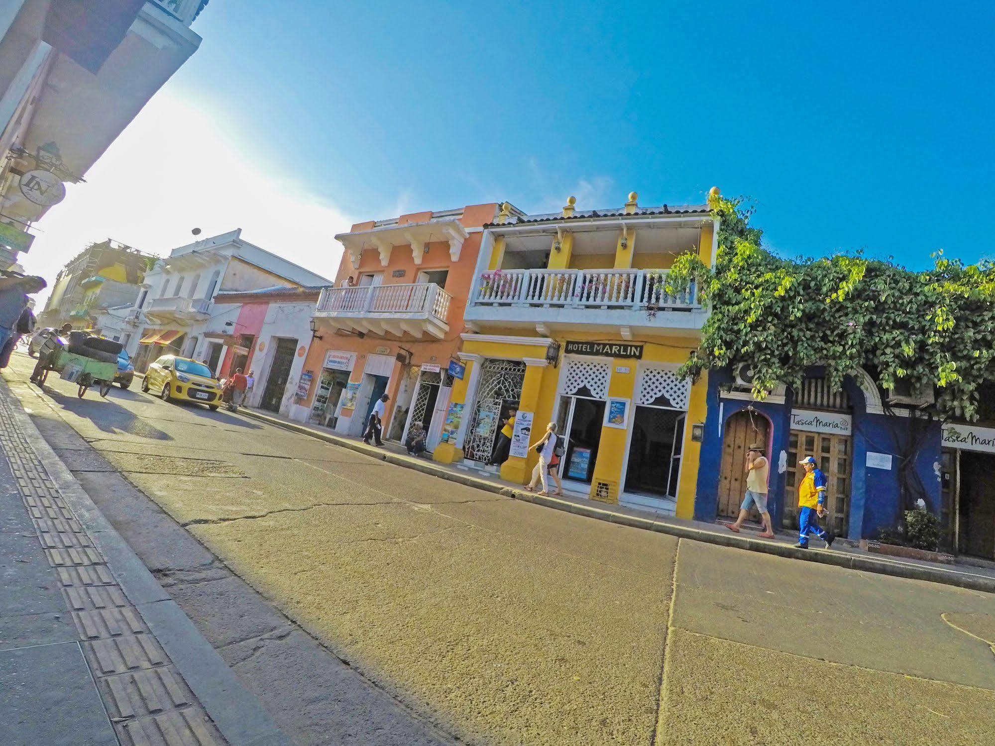 Marlin Hostel Cartagena Exterior foto